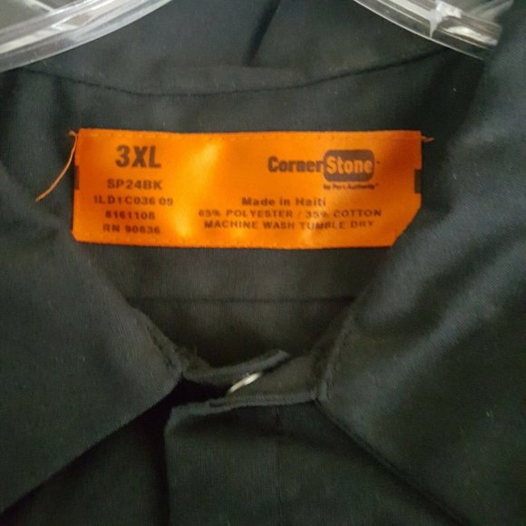 N2HotRods Hot Rods Fabrication Black Mechanics Cars Work Shirt Size 3XL - Picture 5 of 5